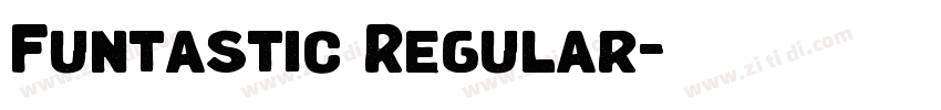 Funtastic Regular字体转换